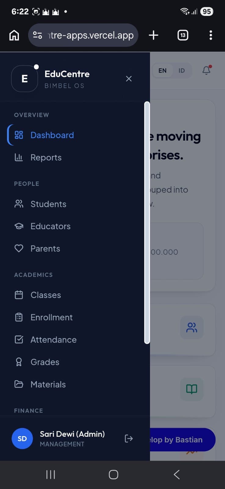 EduCentre Dashboard mobile screenshot 6